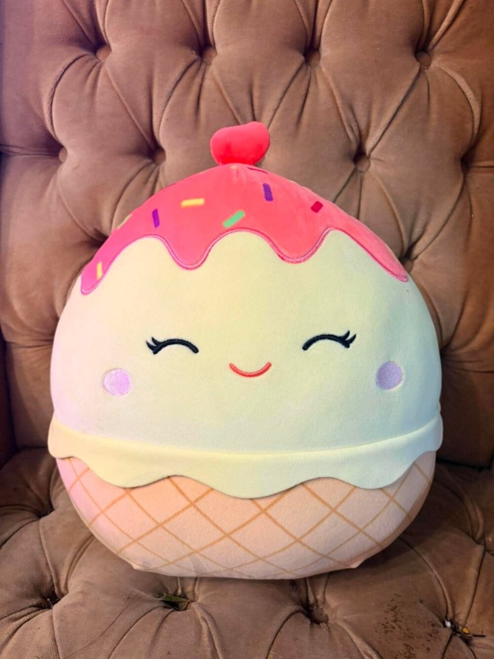 Squishmallows Shannon Ice Cream Plush NWT | Handbag Stuffer | Kellytoy | Approx.